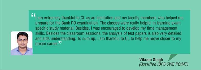 Student Testimonial for Bank classroom preparation