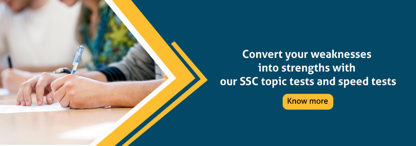 SSC Exams Preparation with Sectional Tests