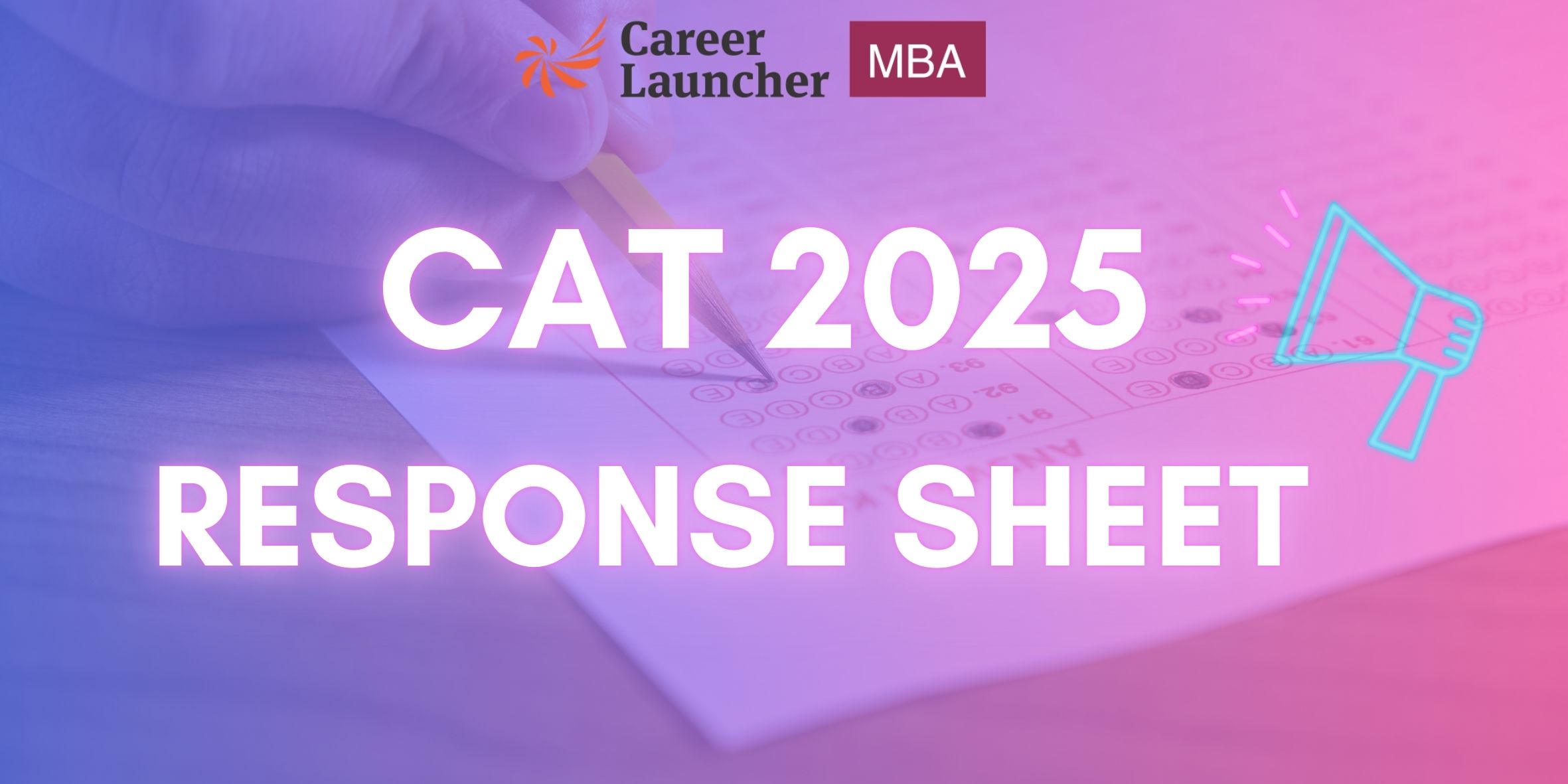 CAT 2025 Response Sheet Out , Download PDF Link @iimcat.ac.in