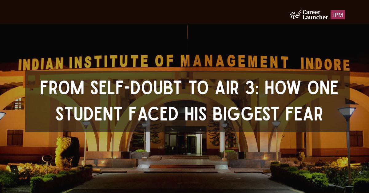From Self-Doubt to AIR 3: How One Student Faced His Biggest Fear