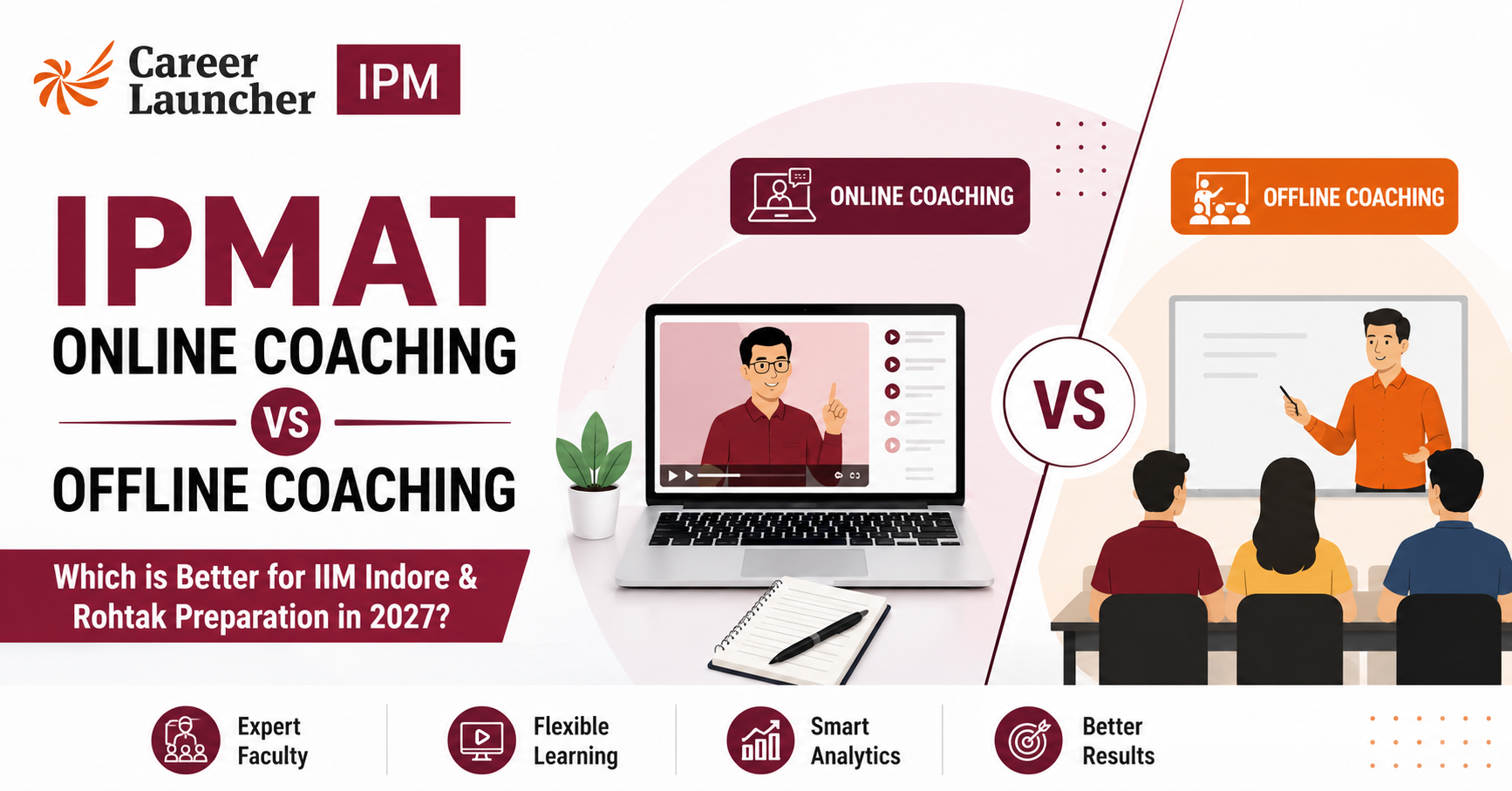 IPMAT Online Coaching vs Offline: Which is Better for IIM Indore & Rohtak Preparation in 2027?