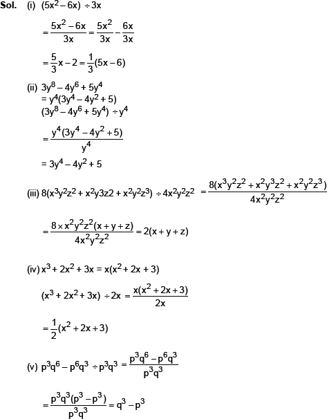 Cbse 8 Math Cbse Factorization Ncert Solutions