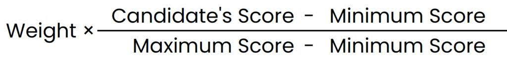 formula for deciphering ATS
