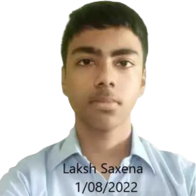 Laksh Saxena Testimonial