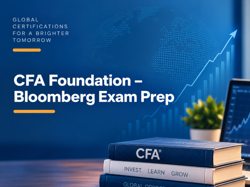 Students learning in the CFA Foundation - Bloomberg Exam Prep program