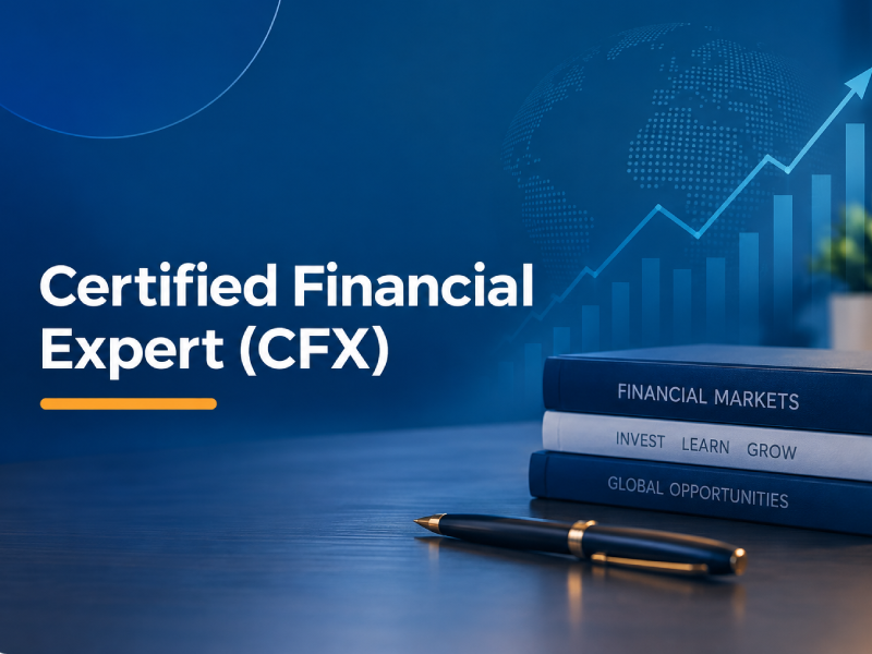 Students learning in the Certified Financial Expert (CFX) program