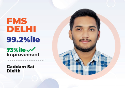 Gaddam Sai Dixith FMS Delhi Career Launcher