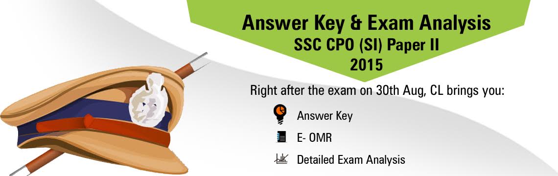 SSC CPO Answer Key & Exam Analysis